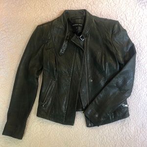 Green Leather Jacket